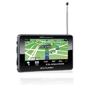 GPS Tracker III Tela 4,3" com TV e Rádio FM Multilaser GP034
