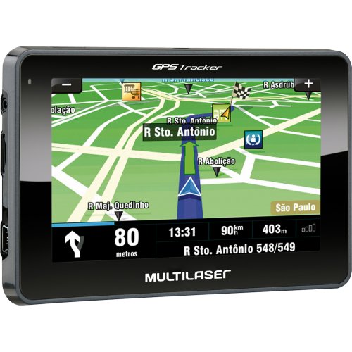 GPS Tracker III Tela 4,3 SLIM Multilaser GP033