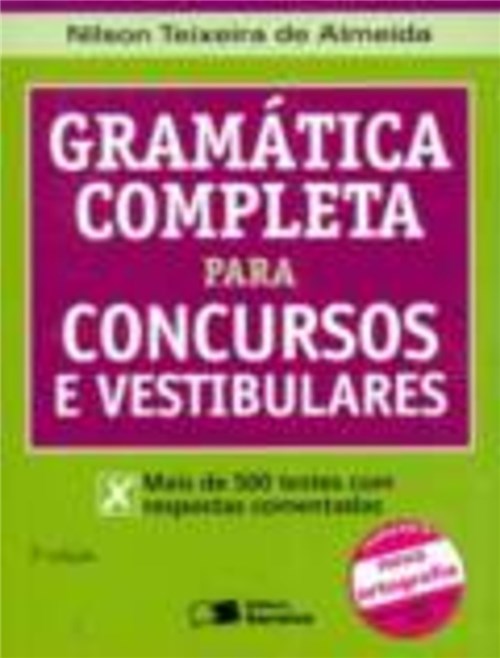 Gramatica Completa para Concursos - Saraiva