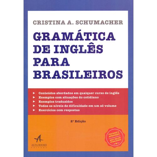 Gramática de Ingles para Brasileiros - 02ed/18