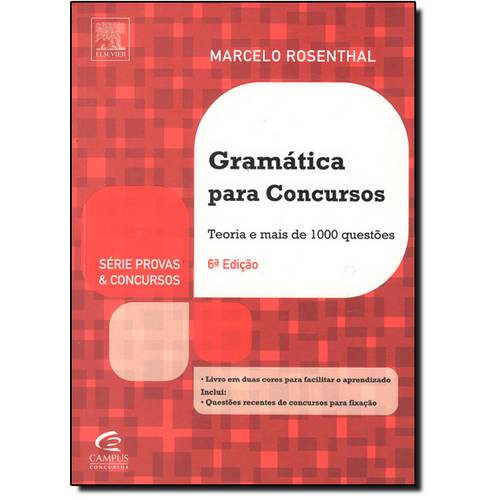Gramática para Concursos : Série Provas e Concursos