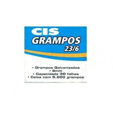 Grampo Cis Galvanizado 23/6 C/ 5.000 Unidades