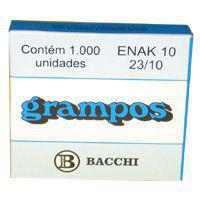 Grampo para Grampeador 23/10 Galvanizado 1000 Grampos - Bacchi