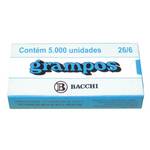 Tudo sobre 'Grampos 26/6 Galvanizado Cxc/5000 Bacchi'