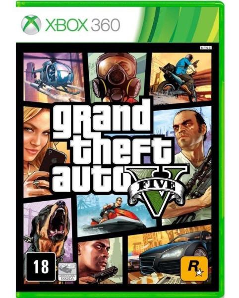 Grand Theft Auto Gta V - Xbox 360 - Rockstar Games