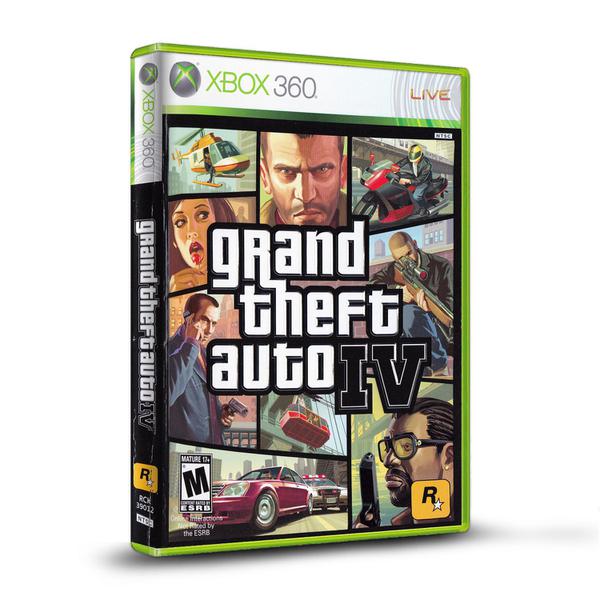Grand Theft Auto IV (GTA 4) - Xbox 360 - Microsoft