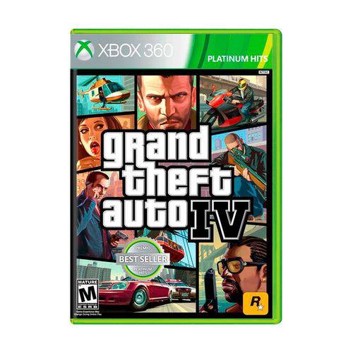 Jogo Grand Theft Auto Iv (gta 4) - Xbox 360