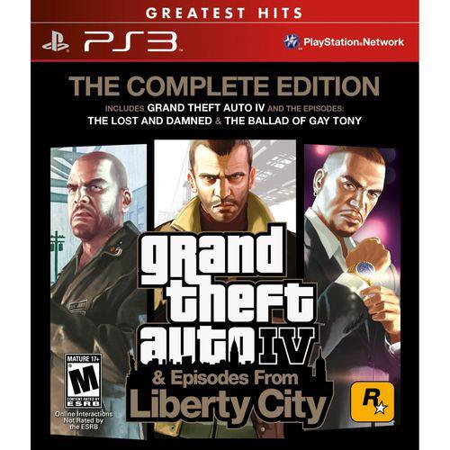 Tudo sobre 'Grand Theft Auto Iv The Complete Edition Greatest Hits - Ps3'