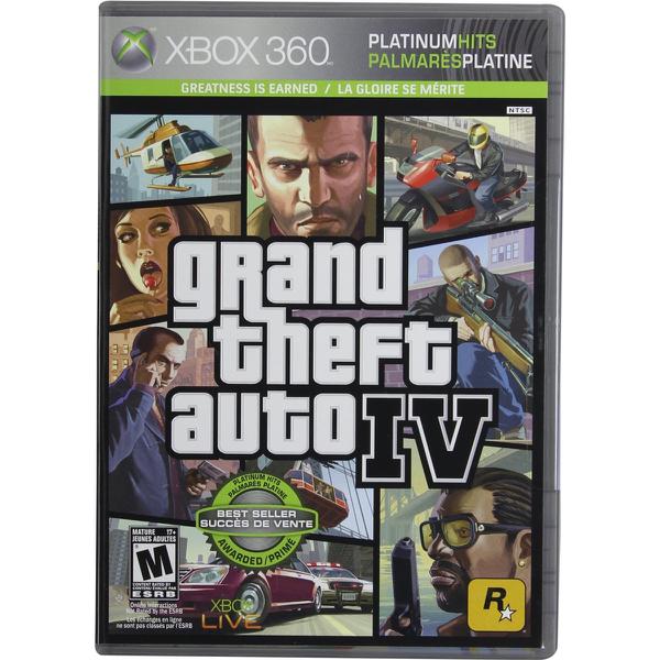 Grand Theft Auto Iv - Xbox 360 - Microsoft
