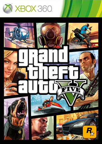 Grand Theft Auto V (GTA V) - Xbox 360 - Rock Star