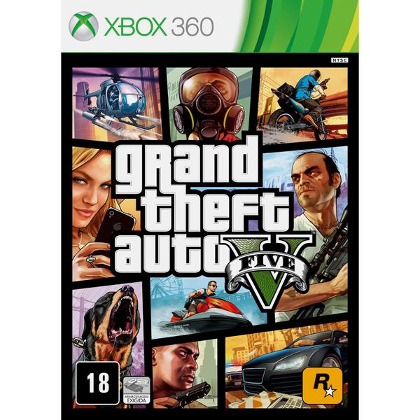 Grand Theft Auto V - GTA V - Xbox 360 - Rockstar