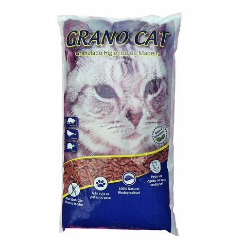 Grano Cat - Granulado Higiênico de Madeira- 5kg