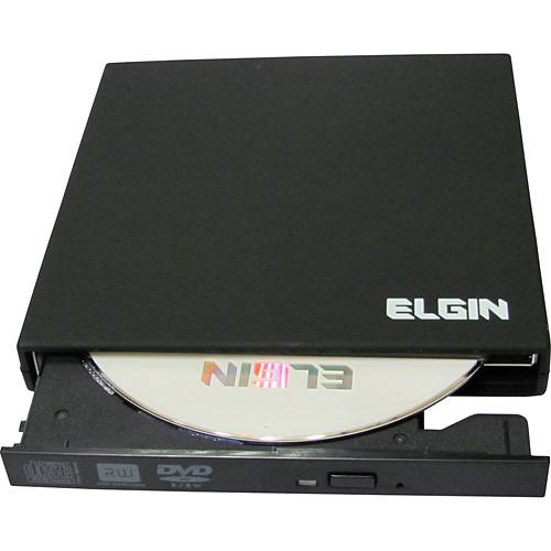 Tudo sobre 'Gravador de DVD/CD Externo - Elgin'