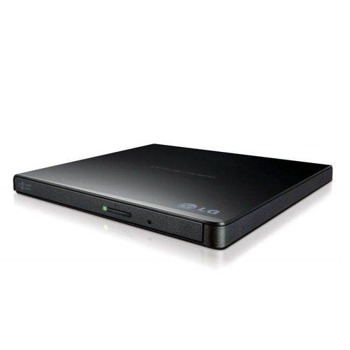 Gravador de Dvd Externo Lg Slim - Usb - Gp65nb60 - Black