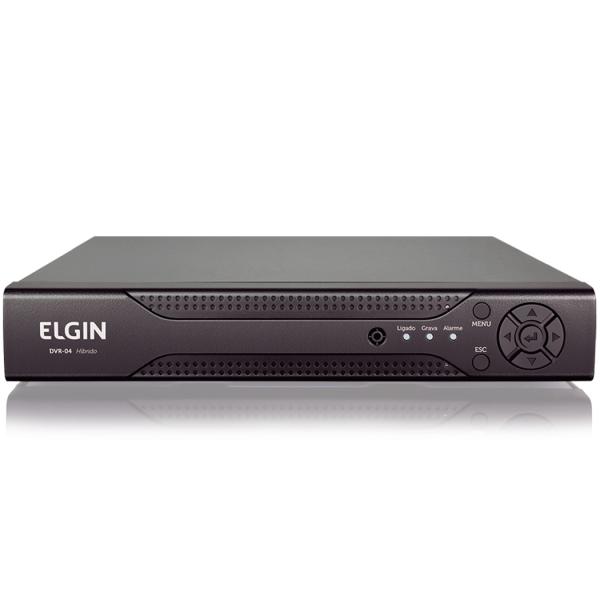 Gravador de Vídeo Híbrido 4 Canais DVR04 com HDMI - Elgin