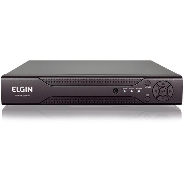 Gravador de Vídeo Híbrido 8 Canais DVR08 com HDMI - Elgin - Elgin