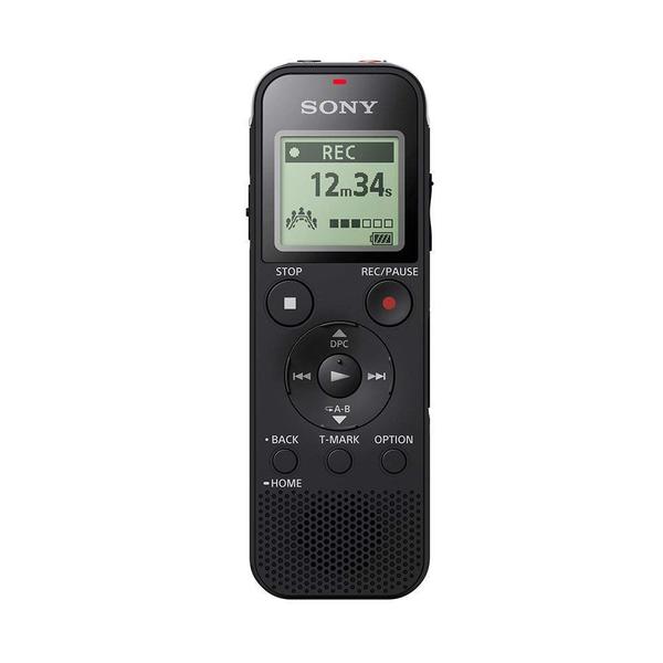Gravador de Voz Digital Sony ICD-PX470 MP3 USB 4Gb 159 Hrs Slot Memória