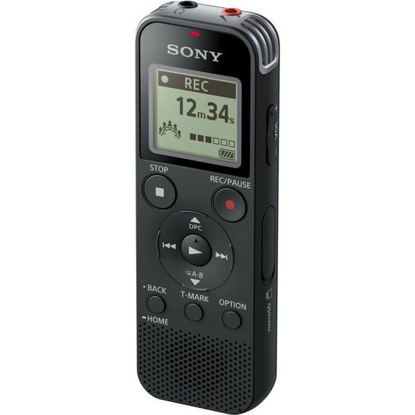 Gravador de Voz Digital Sony ICD-PX470 MP3 USB 4GB 159hrs Slot Memória