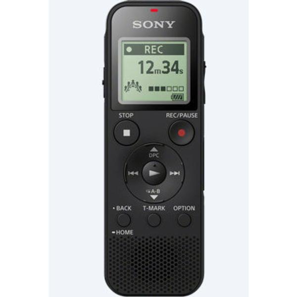 Gravador de Voz Digital Sony ICD-PX470 MP3 USB 4GB 159hrs Slot Memoria
