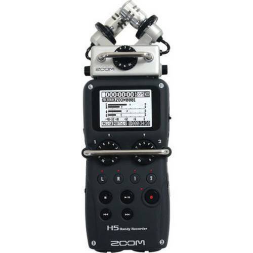 Tudo sobre 'Gravador Digital Zoom H5 Handy Recorder com Sistema de Microfone Intercambiáveis'