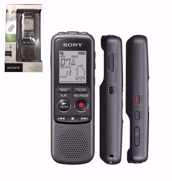 Gravador e Reprodutor de Voz - Sony Digital Voice Recorder 4GB - ICD-PX240