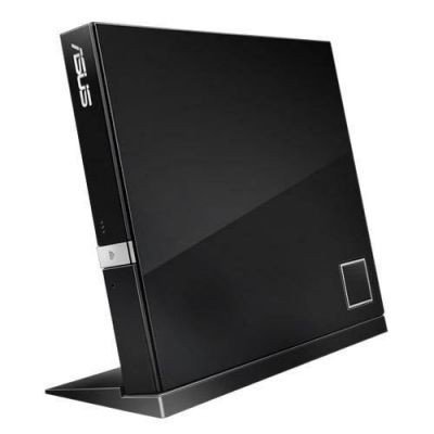Gravador Externo Slim - USB - Blu-ray/DVD/CD - Asus - Preto - SBW-06D2X-U/BLK/G/AS