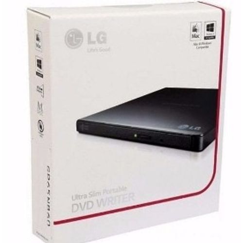Tudo sobre 'Gravador LG Externo para CD e DVD | GP65NB60-21410 0847'