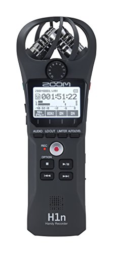 Gravador Digital ZOOM H1n Profissional Stereo Handy Recorder