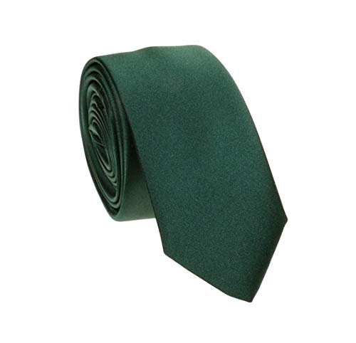 Gravata Slim Fit Sport (Verde Escuro)