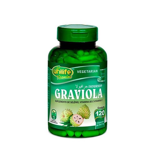 Graviola - 120 Cápsulas - Unilife