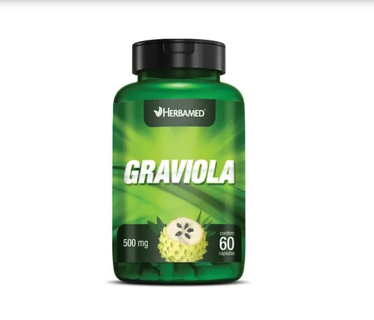 Graviola 500mg 60 - Cápsulas - Herbamed