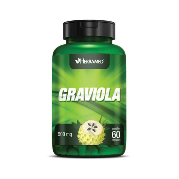 Graviola 60 Cápsulas 500Mg Herbamed