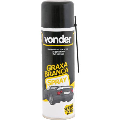 Graxa Branca Spray 300ml/200g - Peça - Vonder