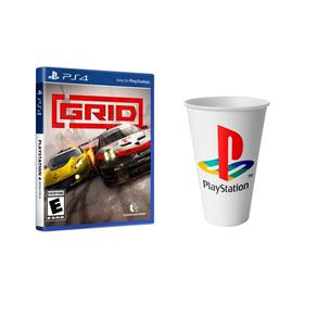 Grid PS4 + Copo Playstation