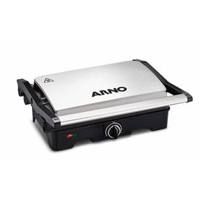 Grill Arno Dual Inox com Abertura 180 ° GNOX - 110V