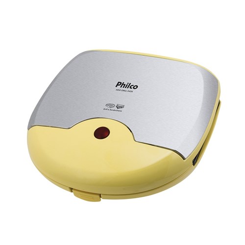 Grill Mini 054001028 Amarelo/Inox 110V - Philco