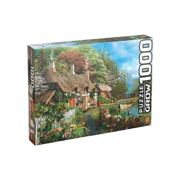 Grow Puzzle Quebra-cabecas 1000 Pecas Casa no Lago - 02963