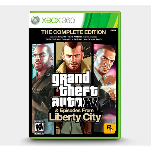 GTA Grand Theft Auto 4 & Episodes From Liberty City - Xbox 360