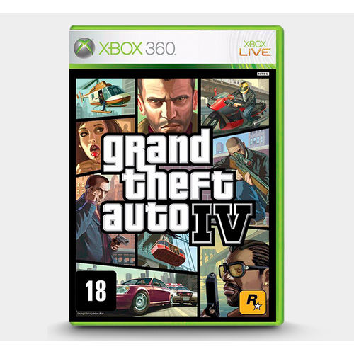 GTA Grand Theft Auto 4 - Xbox 360