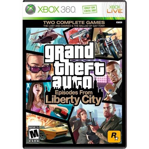 Gta - Grand Theft Auto: Episodes From Liberty City - Xbox 360