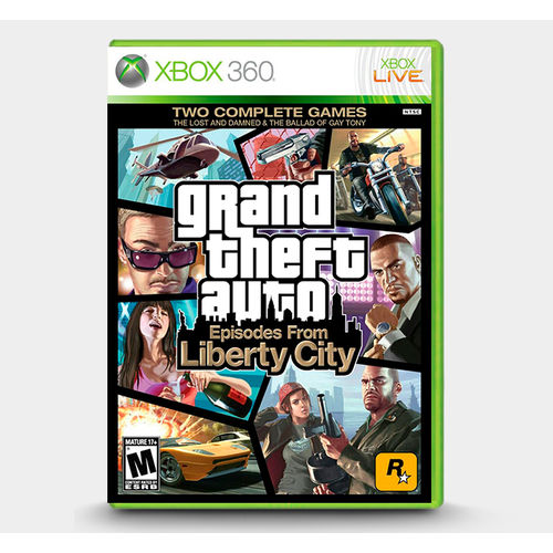 GTA Grand Theft Auto Episodes From Liberty City - Xbox 360