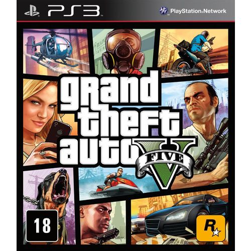 GTA - Grand Theft Auto V - PS3