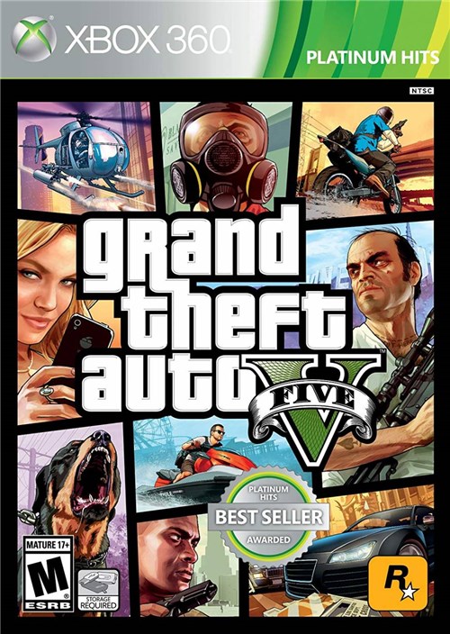 GTA - Grand Theft Auto V - X360