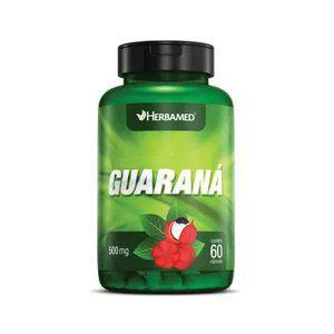 Guaraná 500mg - 60 Cápsulas - Herbamed