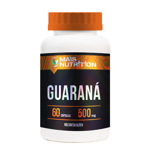 Guarana 500mg 60 Capsulas