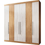 Guarda-Roupa 6 Portas Vip 2 Gavetas Athenas/Alpes