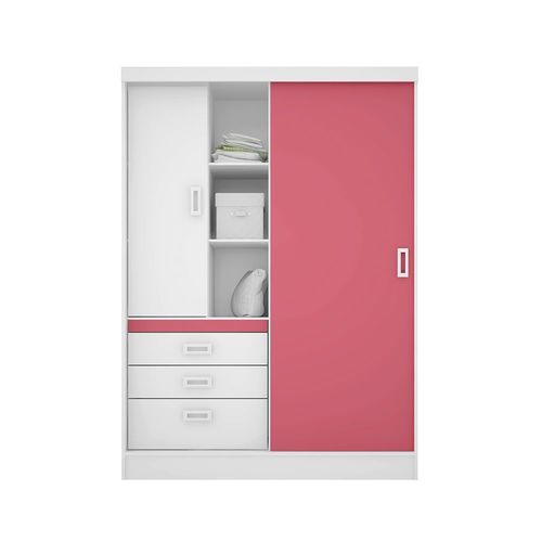 Guarda-roupa Demóbile Slim 2 Portas 3 Gavetas