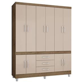 Guarda Roupa - Popy 18490 - Marrom Cacau