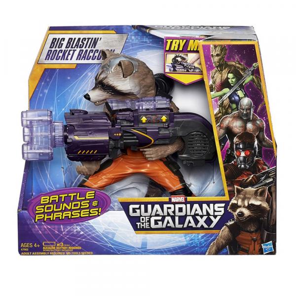 Guardiões da Galáxia Boneco Big Rocket Raccoon - Hasbro