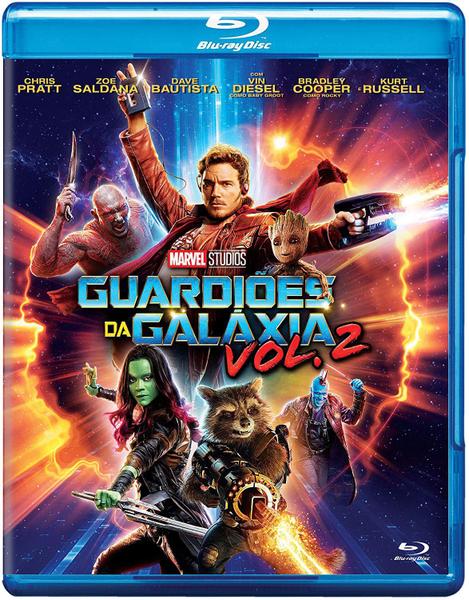 Guardiões da Galáxia Volume 2 Blu-ray